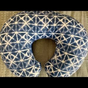 Boppy indigo pillow and cover
